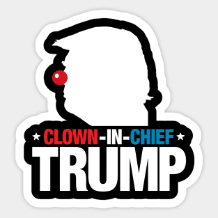 Clown-in-Chief Sticker